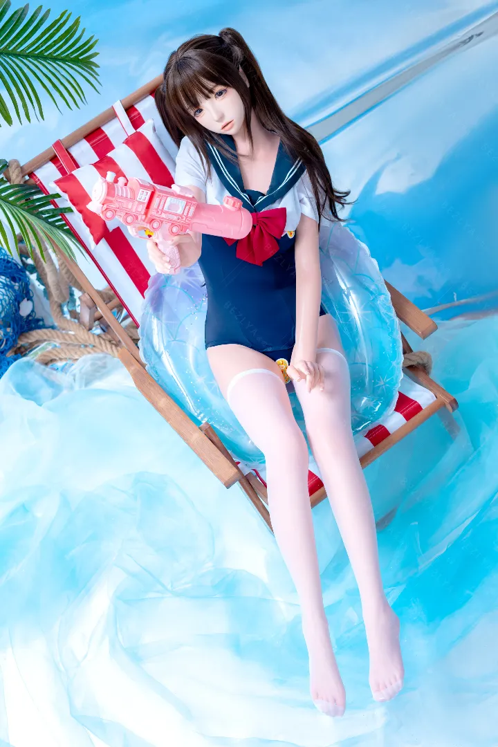 159cm (5ft3) คัพ C น้ำหนักเบา ซิลิโคน ตุ๊กตายาง หัวขยับกรามได้ MoMo